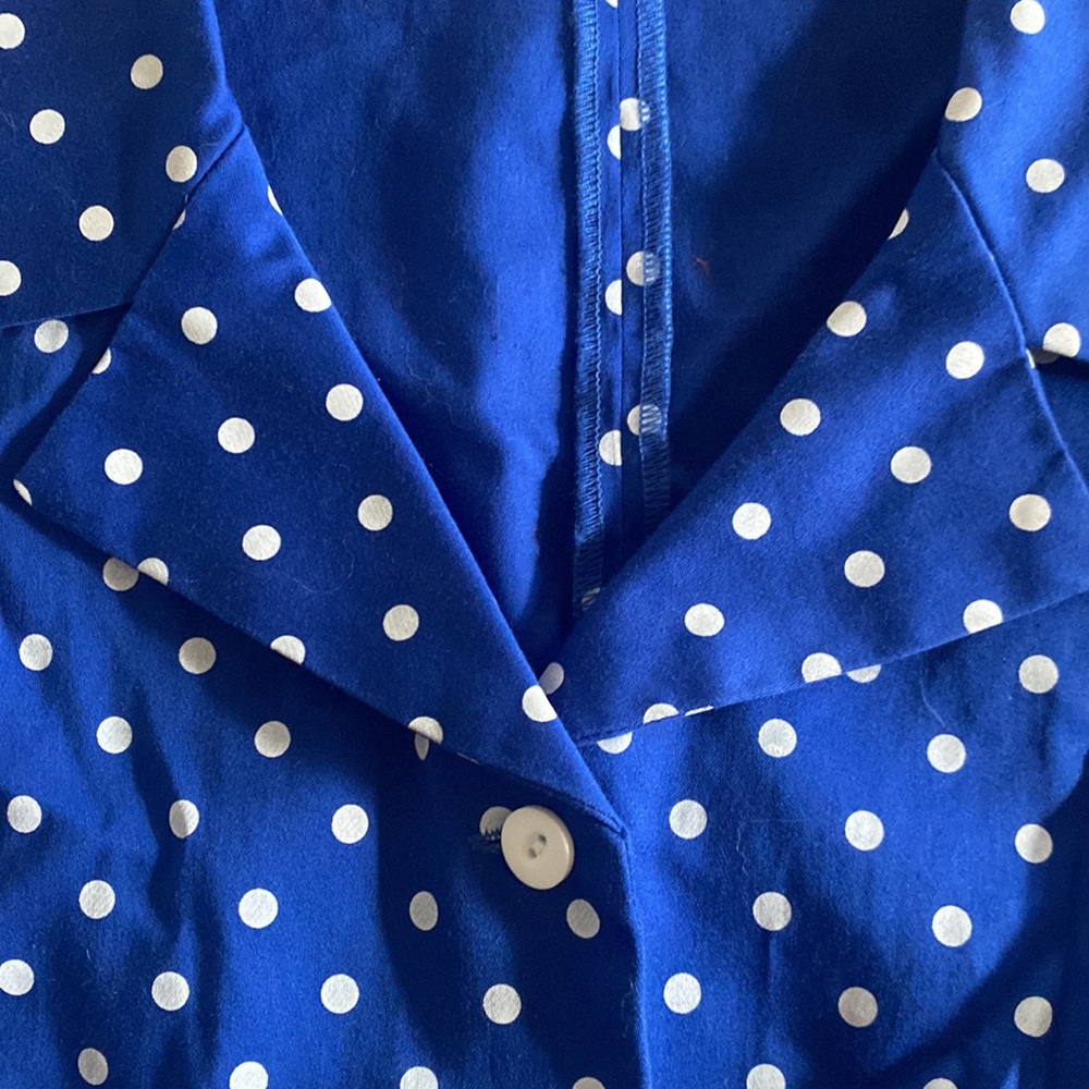 Pendleton Cotton Button Up Polka Dot Spring Top/S… - image 7